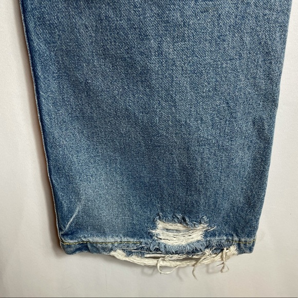 GRLFRND Denim Linda Crop Distressed Jean Size 30 - Picture 6 of 10